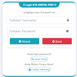 Register PGRI Halmahera Tengah - Persatuan Guru Republik Indonesia Cabang Kabupaten Halmahera Tengah